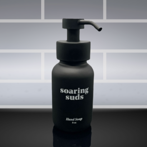 Foaming Liquid Soap Dispenser - Glass