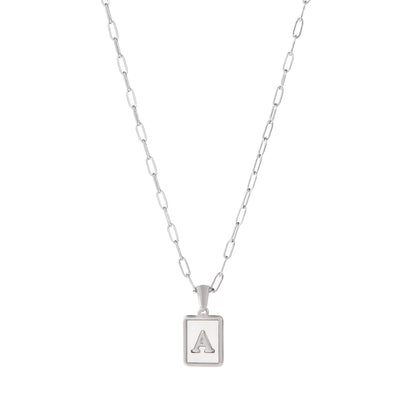 Ocean Drive Initial Necklace - Water Resistant