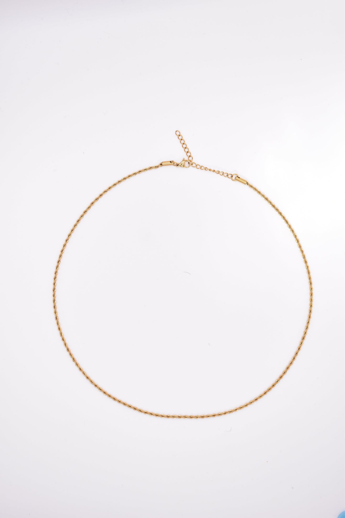Resort - Classic Rope Chain Necklace - SS & WR
