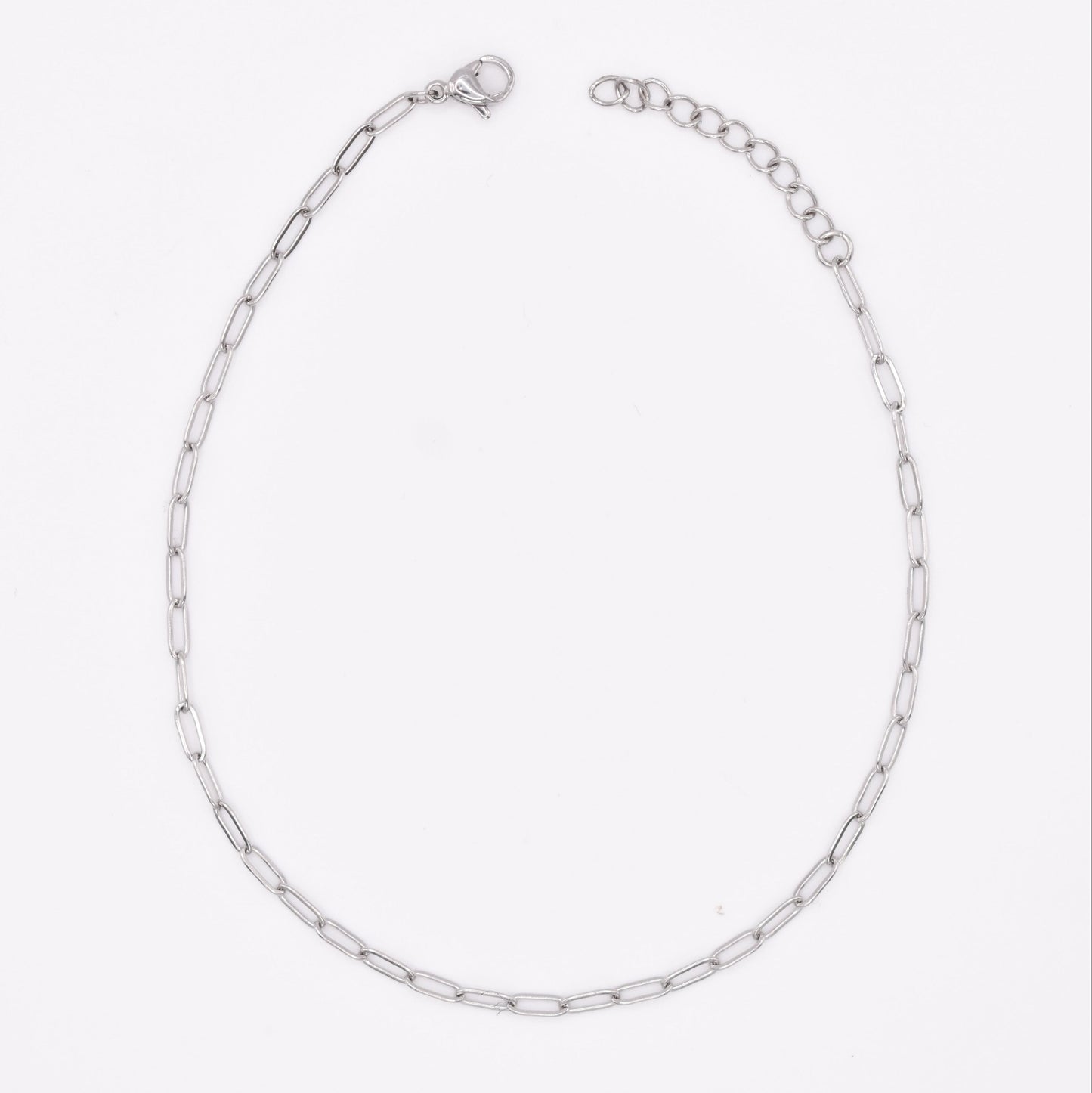 Resort - Mini Paperclip Anklet - SS & WR