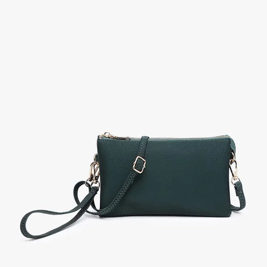 Riley 3 Compartment Crossbody/Wristlet