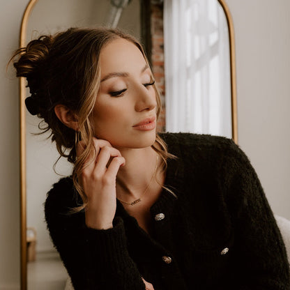 Custom Cherish Mini Paperclip Chain Multiple Name Necklace - Water Resistant