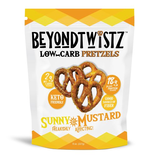 Low Carb Pretzels Sunny Mustard