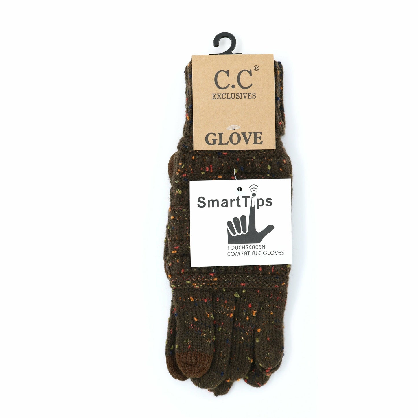 Brown Flecked Smart Tips CC Gloves