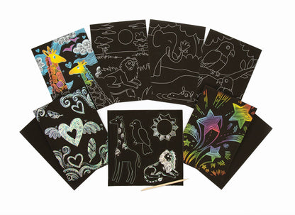 Ocean Life - Scratch & Scribble: (10 PC Set)