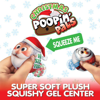 Christmas Plush Poopin Pal Toy Stocking Stuffer