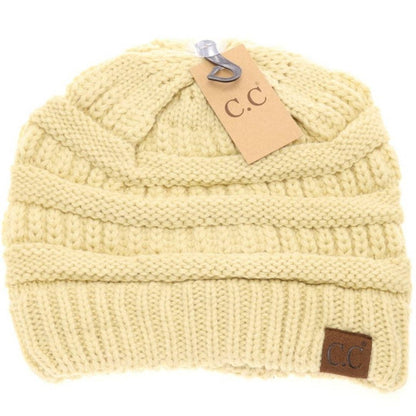 Ivory Classic CC Beanie HAT