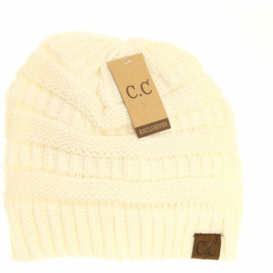 Ivory Classic CC Beanie HAT