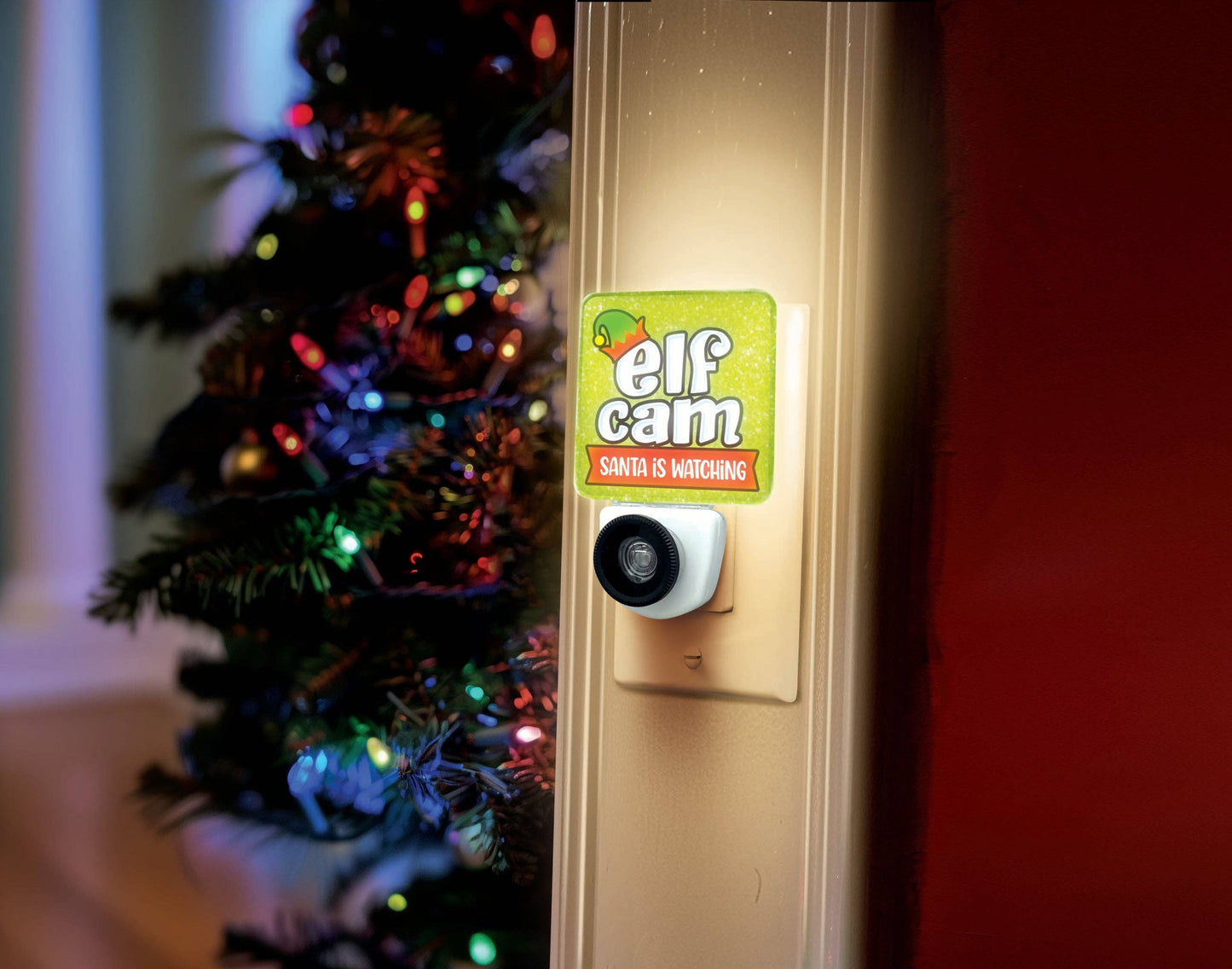 Christmas Santa or Elf Cam Night Light