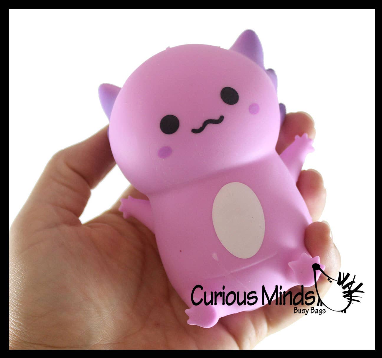 Axolotl Soft Creamy Doh Filled Squeeze Stress Balls