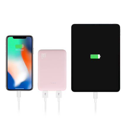 Blue Ultra-Slim & Portable 6600mah Power Bank-