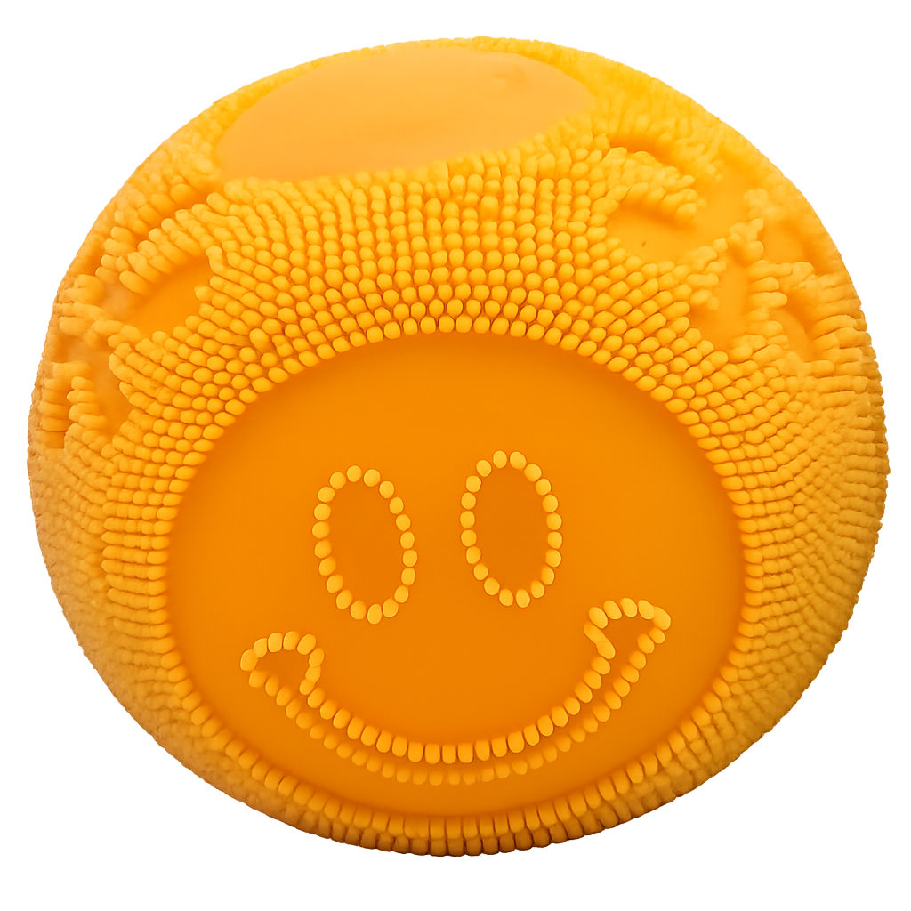 Fuzzy Face Squishy Sensory Toy