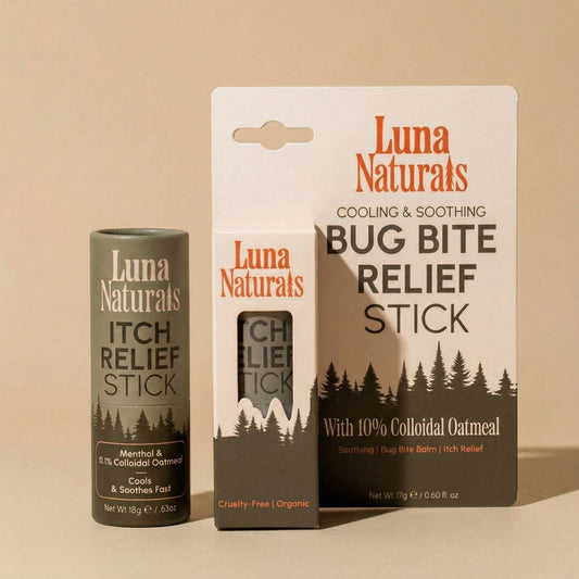 Bug Bite Relief Stick - Anti-Itch Balm | Menthol & Colloidal |