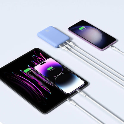LAX 6600mAh Power Bank – Fast, Reliable, and Travel-Ready: Lilac