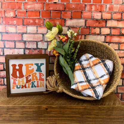 Halloween Flannel Pattern Waffle Tea Towel