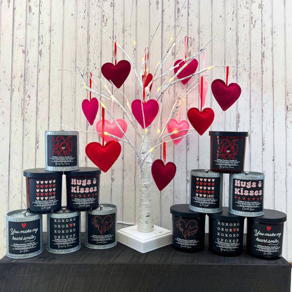 Love You More Valentine's Soy Wax Candle - Valentines Gifts: Be Mine