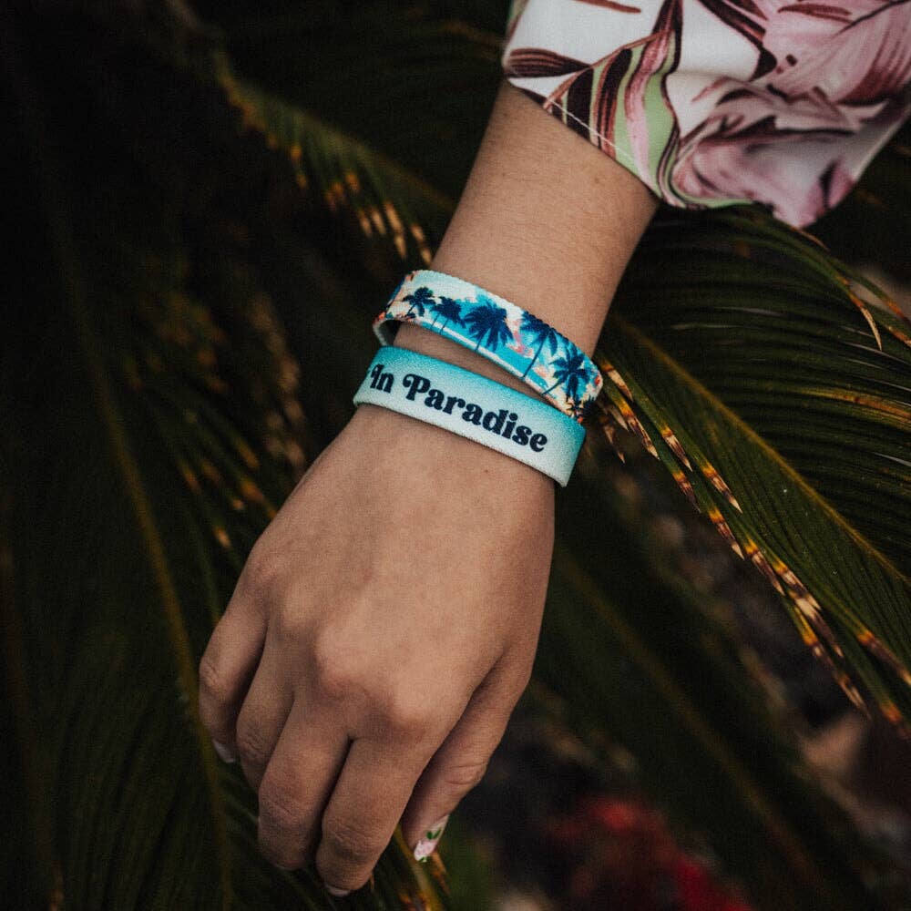Another Day In Paradise Interactive Tide Tracker Bracelet: Medium