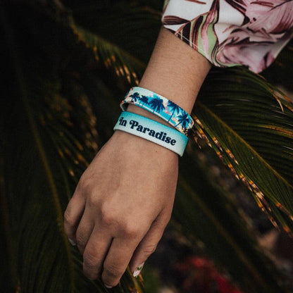 Another Day In Paradise Interactive Tide Tracker Bracelet: Medium