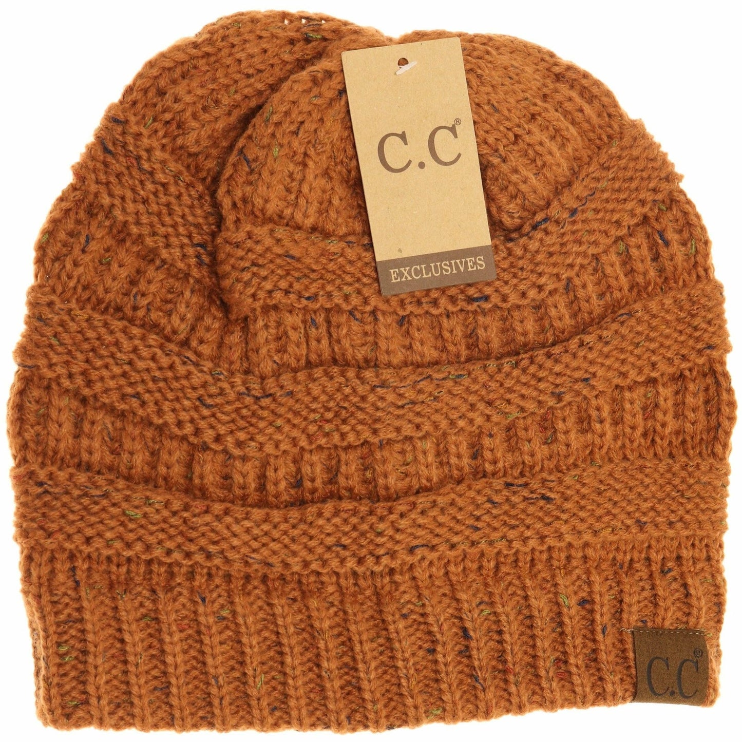 Oatmeal Flecked CC Beanies: