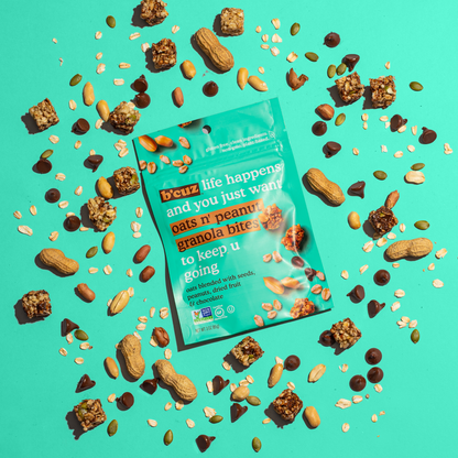 Oats n' Peanut Granola Bites 3oz.