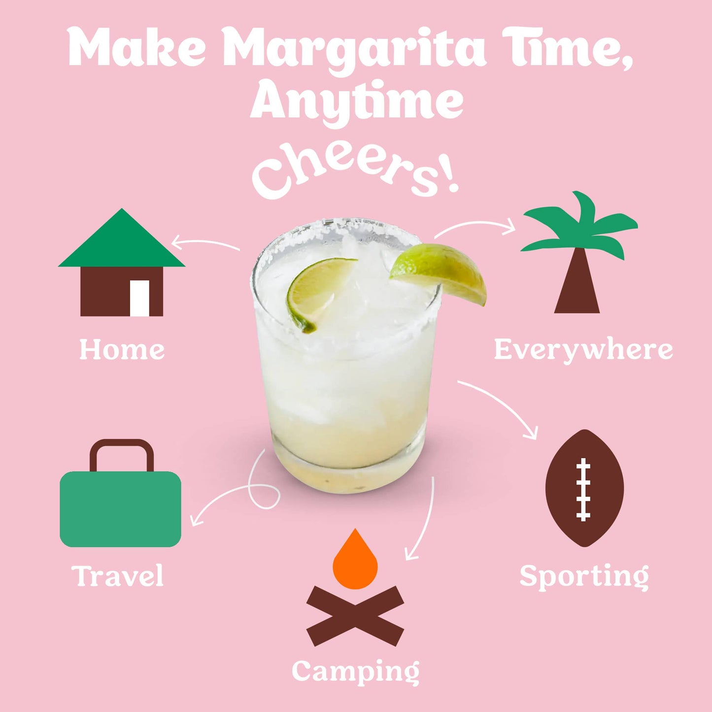 Margarita Variety Pack Cocktail Mixers -12 Serving Multipack
