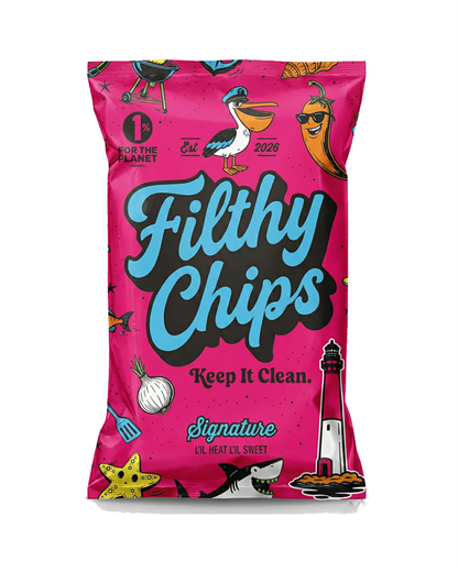 Signature Avocado Oil Kettle Chips, Lil Heat Lil Sweet -