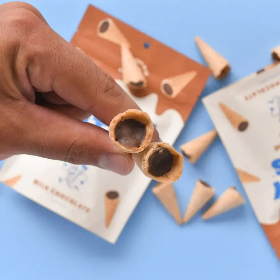 2.33 oz Milk Waffle Cones Snacks