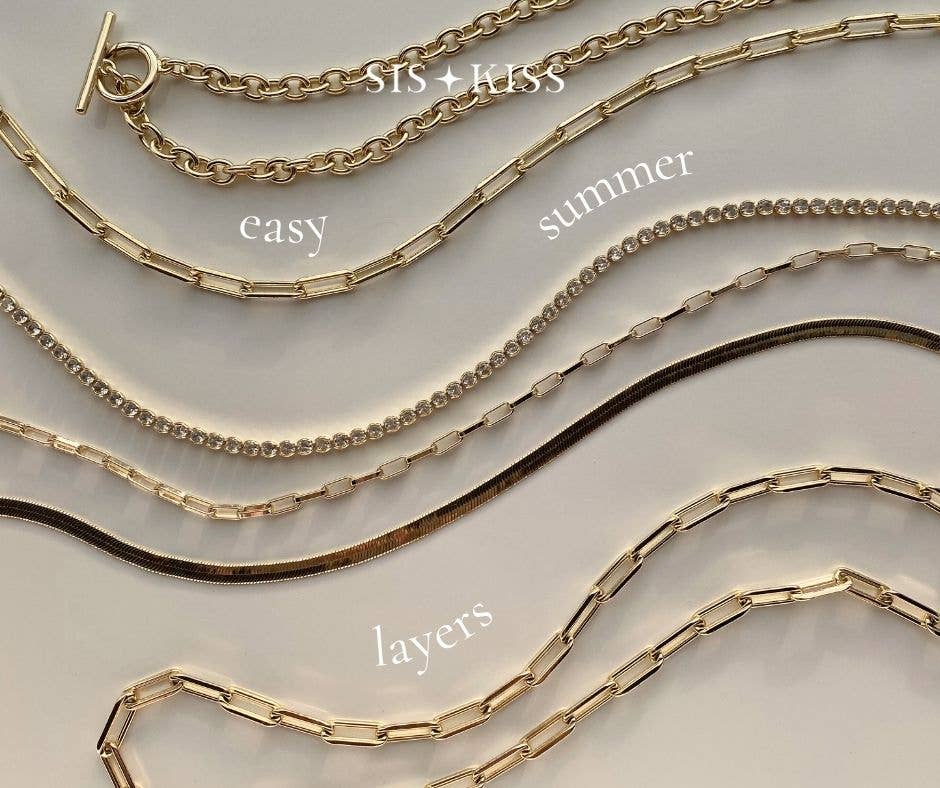 Gallery Charm Necklace: Silver