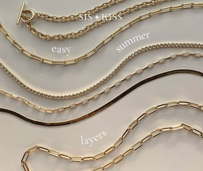 Gallery Charm Necklace: Silver