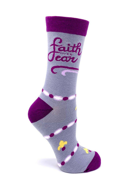 Faith Over Fear Women's Crew Socks