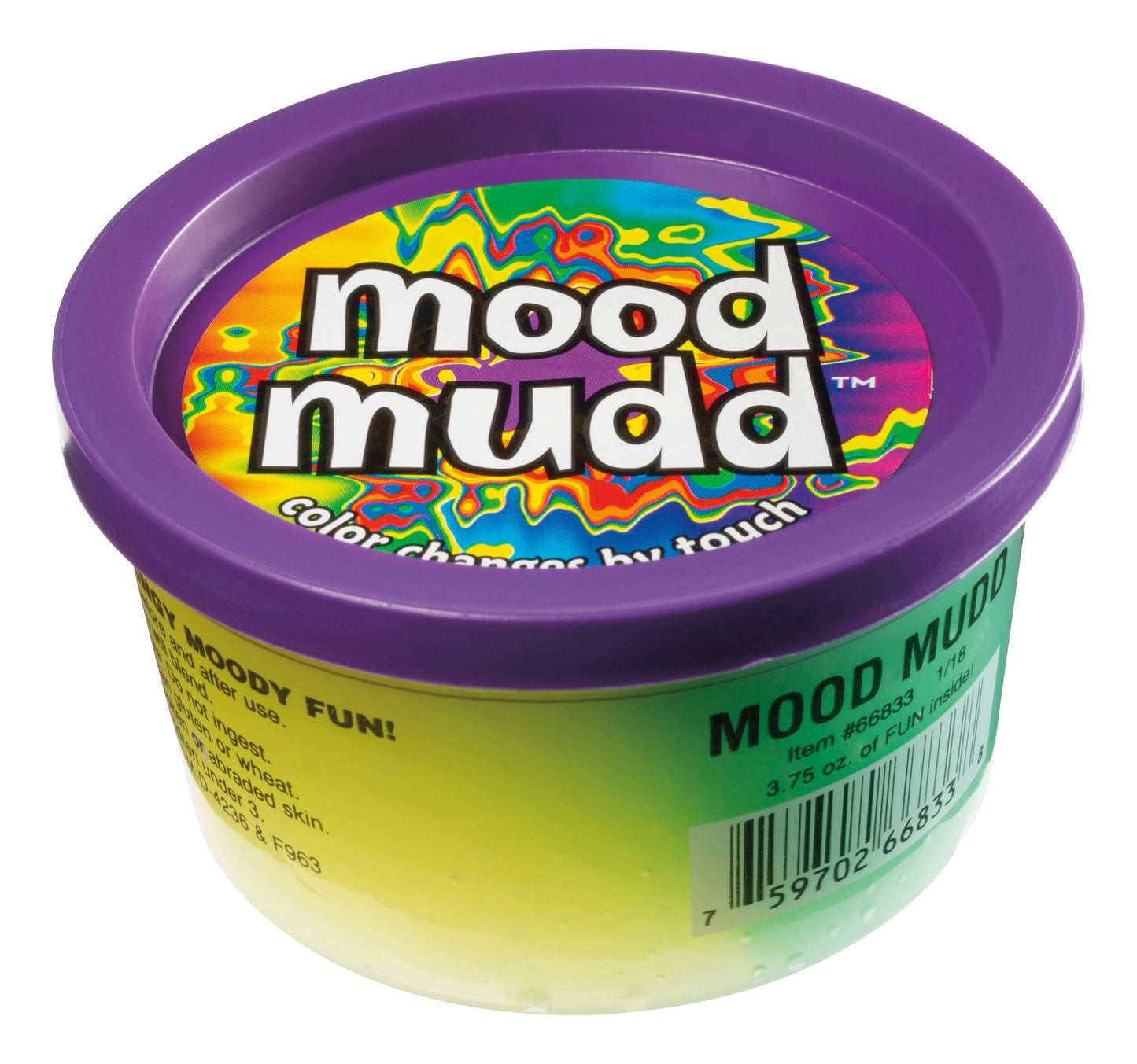 Mood Mudd, Soft Dough, Color Changing,