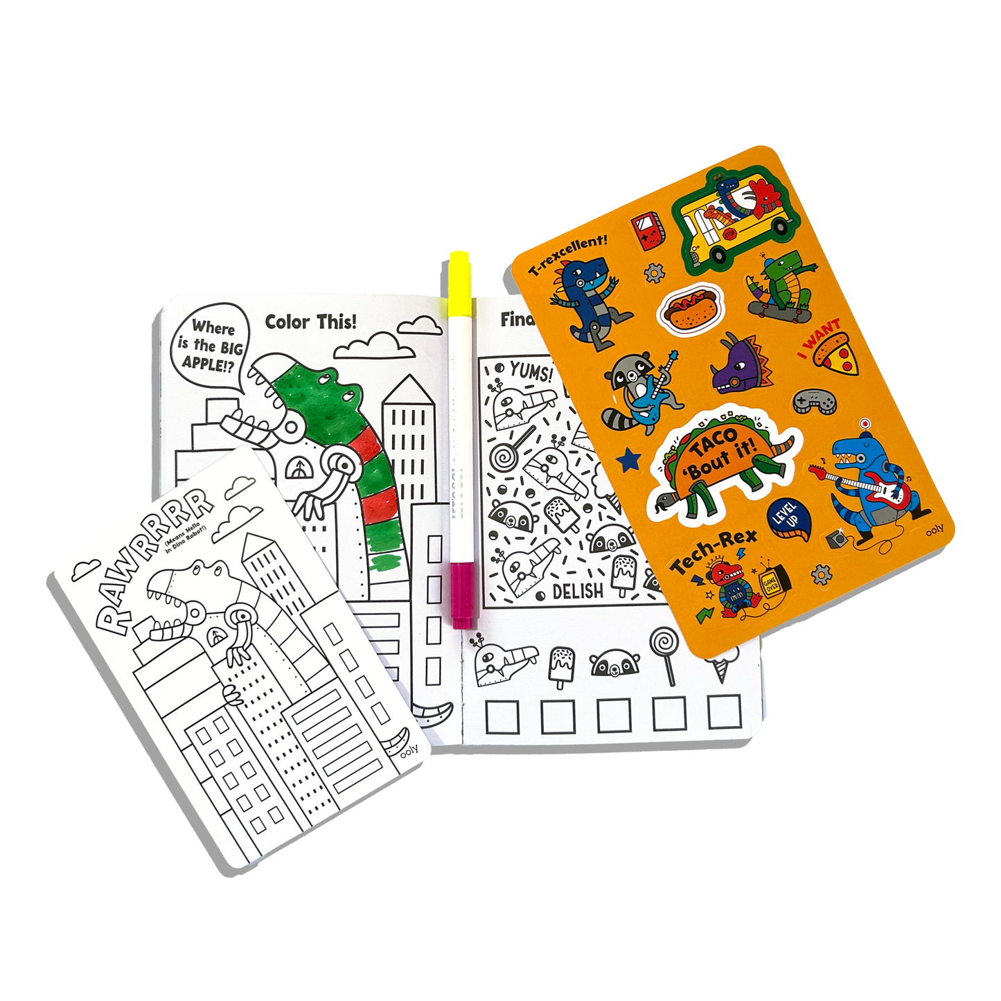 Kitty In The City - Let's Go!: Activity & Coloring Kit -