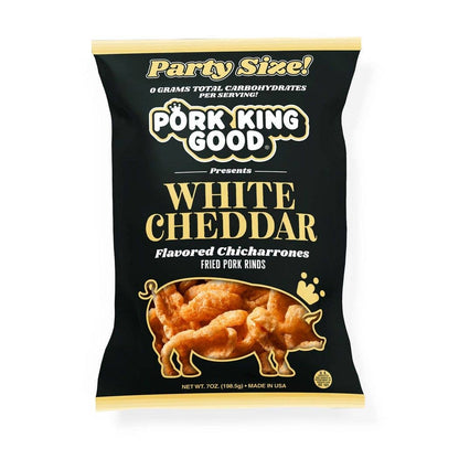 White Cheddar Pork Rinds 7oz Bag