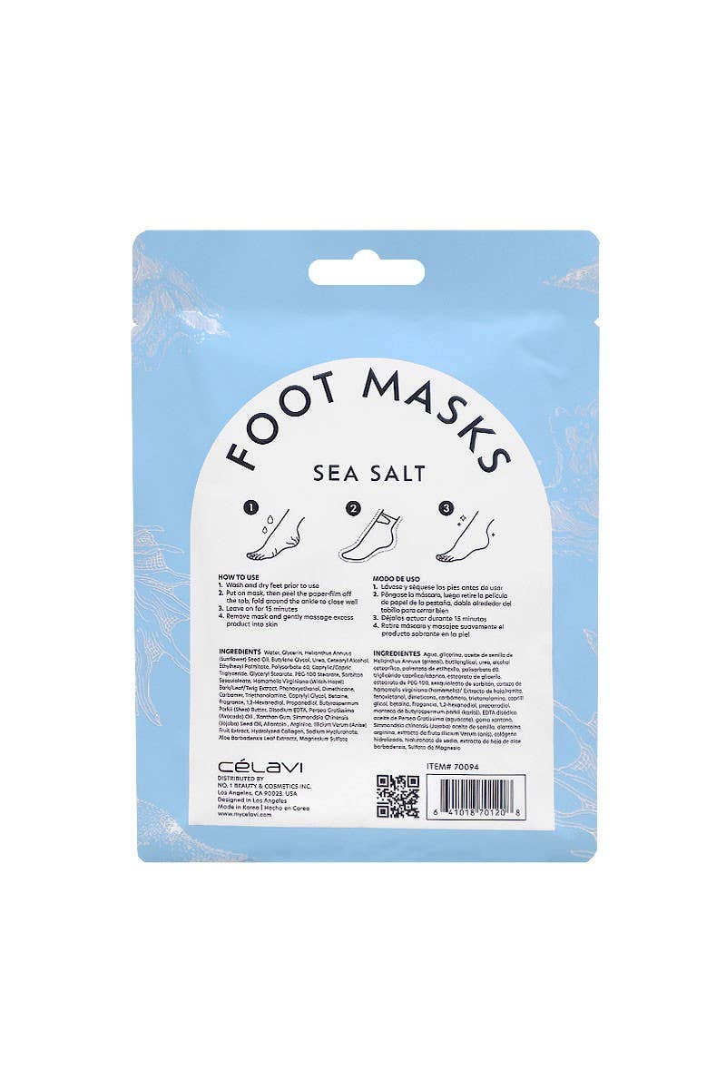 Sea Salt Foot Masks