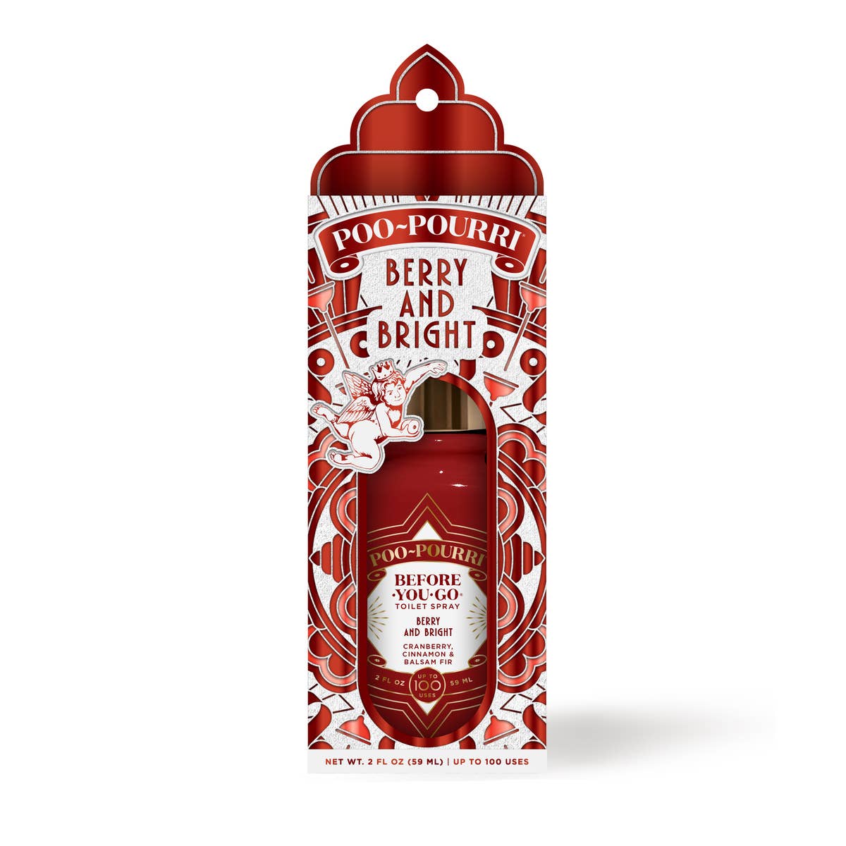 Holiday 2024 - Berry and Bright 2oz Boxed Poo~Pourri