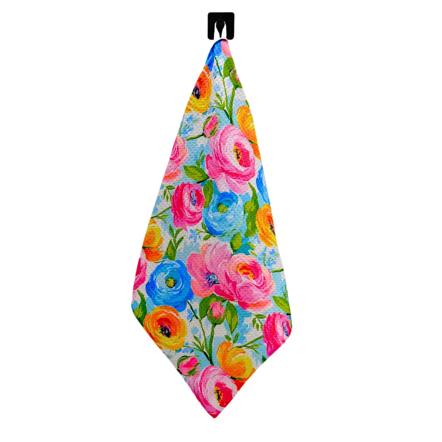 Spring Tulips Kitchen Waffle Towels - Mothers Day Gifts