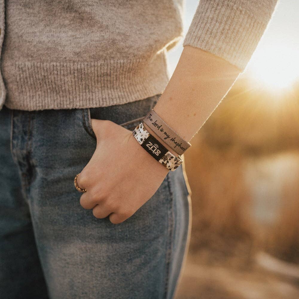 The Lord Is My Shepherd Bible Verse Bracelet