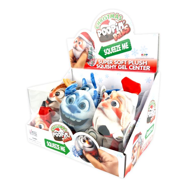 Christmas Plush Poopin Pal Toy Stocking Stuffer