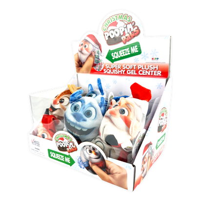 Christmas Plush Poopin Pal Toy Stocking Stuffer