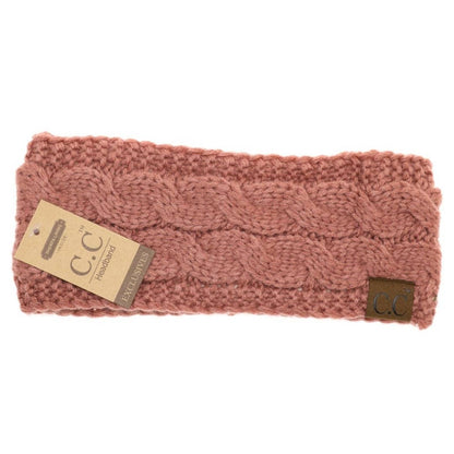 Solid Cable Knit CC Women's Fashion Headband