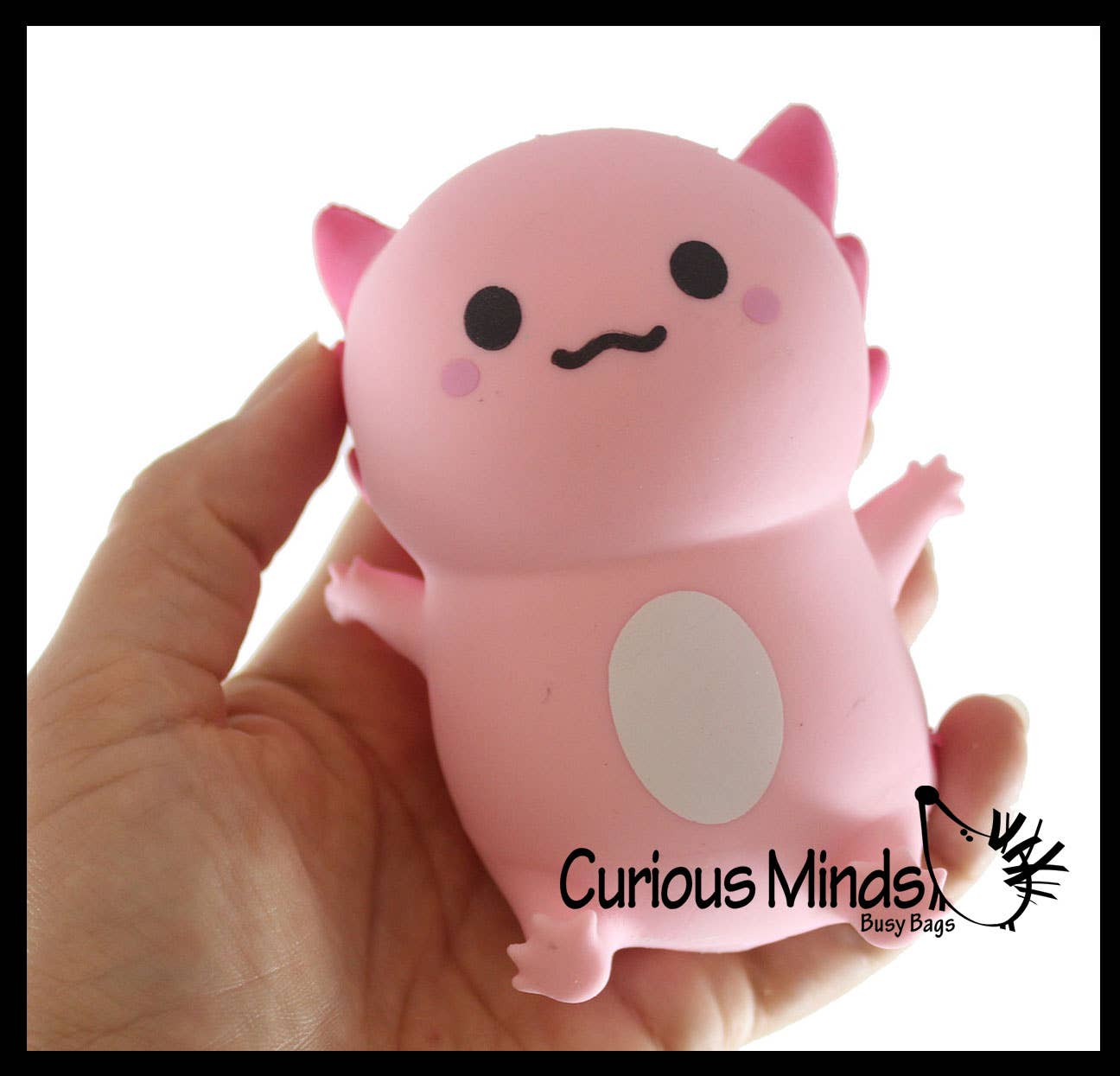 Axolotl Soft Creamy Doh Filled Squeeze Stress Balls