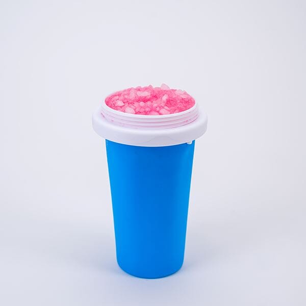 Pink Instant Slushie Maker Cup Includes Straw/Spoon