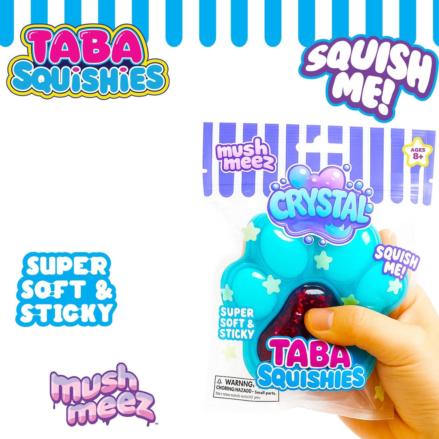Taba Squishies Crystal Mush Meez