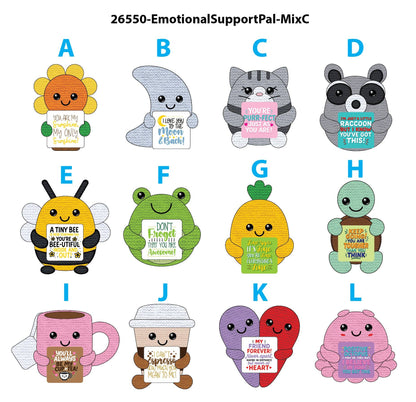 Emotional Support Crochet Plush Pals