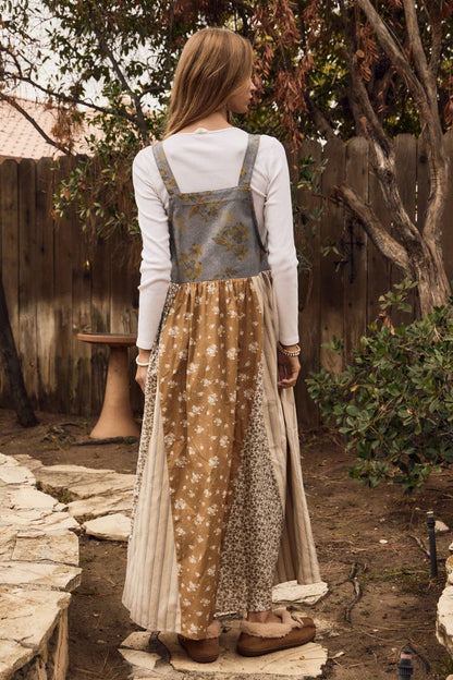 Autumn Overall Dress
