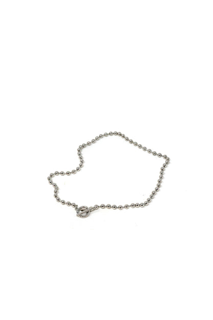 5mm Ball Chain with Toggle | Charm Necklace Gold & Silver : Gold / 24" Chain