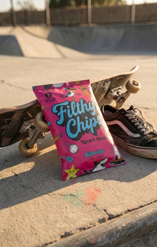 Signature Avocado Oil Kettle Chips, Lil Heat Lil Sweet -