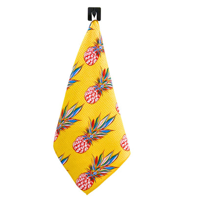 Pineapple Waffle Weave Kitchen Tea Towel - Summer Home Decor