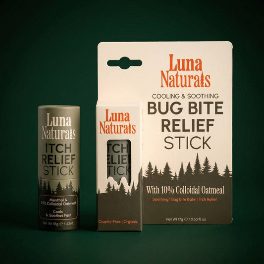 Bug Bite Relief Stick - Anti-Itch Balm | Menthol & Colloidal |