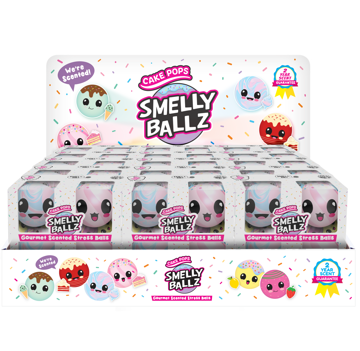 Smelly Ballz - Cake Pops  ( 2-packs )